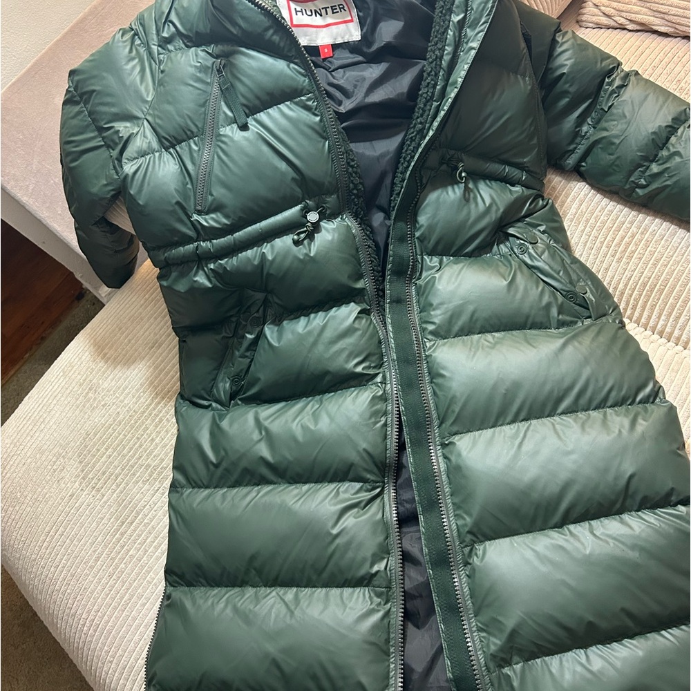 Women's Hunter Original long puffer coat